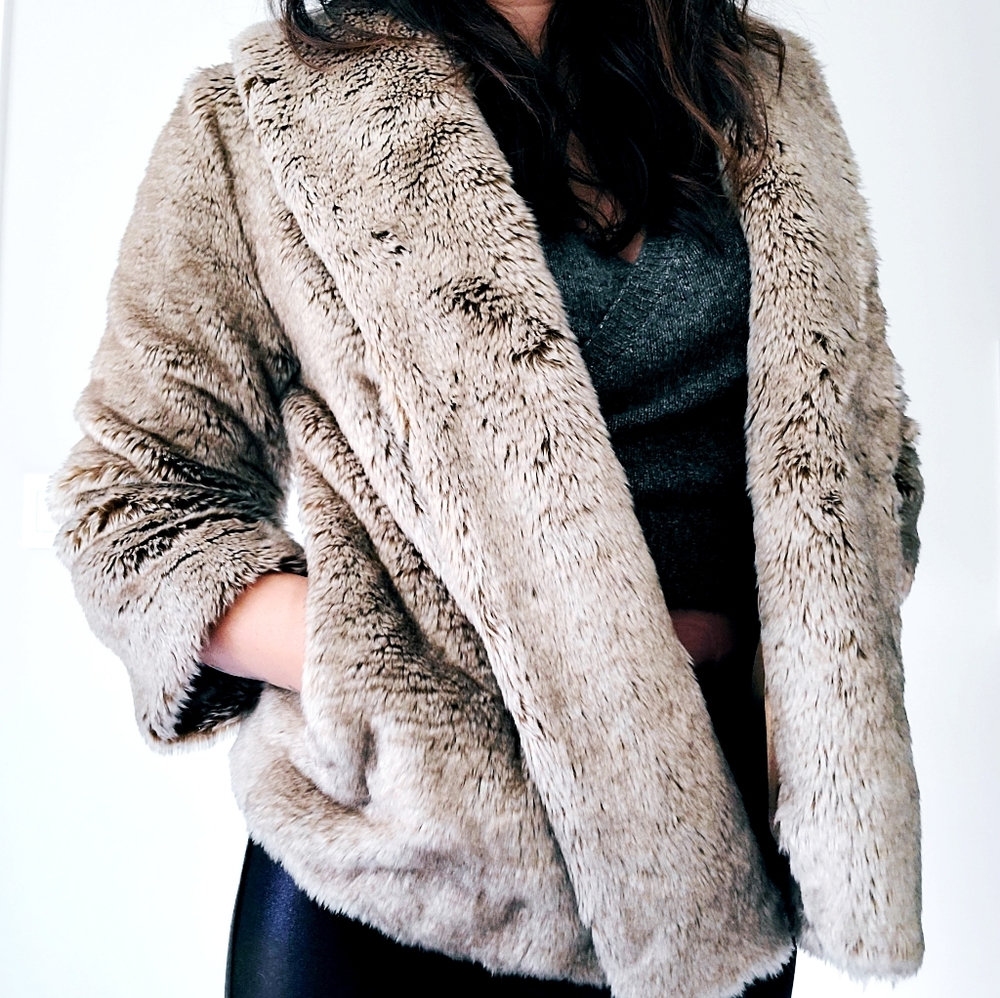 Billabong Plush Taupe Teddy Jacket - Picture 2 of 5